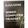 Image 4 : Soulsens wired computer headset / headphones