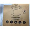 Image 3 : Stainless steel pet drinking fountain