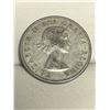 Image 2 : Vintage 1957 Canada Silver Half Dollar Coin