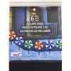 Image 1 : 6 Piece LED Lawn Stakes For Christmas Time