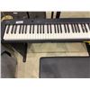 Image 1 : Electric Casio Piano with Bench Seat