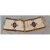 Image 1 : Arapaho full beaded cuffs, sinew sewn, lazy stitched, 9" x 5 «", very nice