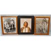 Image 1 : (3) Northern Plains Indian prints, 8" x 10" each, framed individually