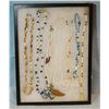 Image 1 : Native American Artifact Case: 7 trade bead necklaces