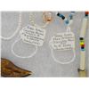 Image 2 : Native American Artifact Case: 7 trade bead necklaces