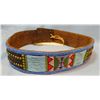 Image 1 : (2) Nez Perce' ladies beaded belts, 33" x 2 «" and 40" x 2 «", few beads missing