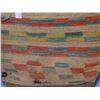 Image 4 : Nez Perce' dyed corn husk bag, 14" x 16", leather handles