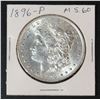 Image 1 : Morgan dollar, 1896, MS60