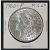 Image 1 : Morgan dollar, 1900-P, MS60