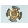 Image 2 : 1886 $1 Type 3 Indian Princess gold coin, NGC MS61. Estimate: $900-1100