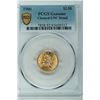 Image 3 : 1906 $2« Coronet gold coin, PCGS Genuine Uncirculated. Estimate: $750-850