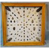 Image 1 : Native American Artifact Frame: 99 pcs., assorted knives, points and scrapers, Augusta, Smith River,
