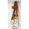 Image 2 : Keystone Bros. marked studded bridle w/Buermann Hercules Bronze bit, bit has been repaired