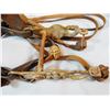 Image 6 : Keystone Bros. marked studded bridle w/Buermann Hercules Bronze bit, bit has been repaired