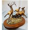 Image 3 : Contway, Jay, bronze sculpture, Badlands Elk, 17" w x 15" d x 17" h, #46/50. Comes with certificate 