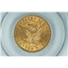 Image 2 : 1902 $10 Coronet gold coin, PCGS MS63. Estimate: $2400-2600