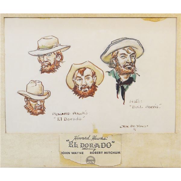 DeYong, Joe (1894-1975), oil on canvas, 18 «" x 14 «", moisture damage on right side of  image, fram