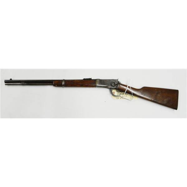 Win. 1892 SRC, .25-20, s#873726, made 1918, shotgun butt, sells with box of ammo