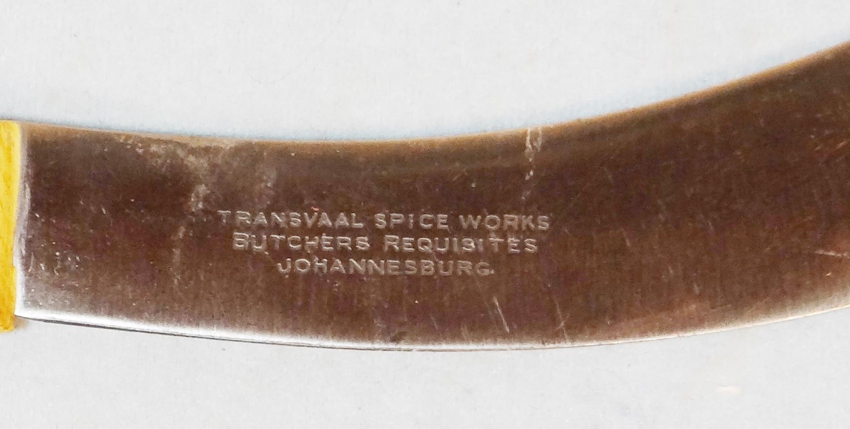 Hudson Bay Company trade knife, all original markings, mfg. by I