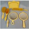 Image 1 : Celluloid dresser set, 7 pcs.