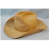 Image 2 : (2) felt cowboy hats:  brown, 10X beaver, size 7 and fawn, Stetson, size 7 ?"