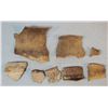 Image 1 : 8 pcs fragmented pottery shards, found on Missouri River, ND