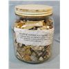 Image 1 : Several hundred Native American stone chippings, in 10" jar