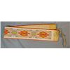 Image 2 : Chippewa beaded ladies belt, 41" l x 4 «" w, canvas backed