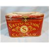 Image 2 : (5) tobacco tins, Tiger, Union Leader, Satisfaction, R A Patterson, Cinco, assorted sizes