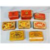 Image 1 : (8) tobacco tins, T & B, Camel, Y-B, Club House, Lady Churchhill, assorted sizes