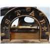 Image 9 : 3 pcs: branding iron 4 hanging G, 7"; Star tobacco cutter; bundle of vintage barbed wire, 20" pcs.