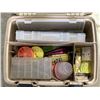 Image 2 : TACKLE BOX W/ FISHING NET