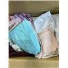 Image 2 : 6 BOXES OF ASSORTED FLEECE AND OTHER FABRICS