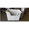 Image 1 : GREY ROLLING WAREHOUSE BIN 32" X 45"