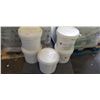 Image 1 : 5 PAILS OF SERVI.LAIT STUCCO SEAL