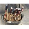 Image 2 : GALVANIZED BIN W/ VINTAGE RACKETS
