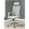 Image 1 : MONARCH HIGH BACK FABRIC EXECUTIVE CHAIR - RETAIL $409