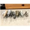 Image 1 : LOT OF STONE ANIMAL FIGURES