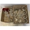 Image 2 : BUNCH BOWL AND 16 GLASSES AND 2 BOXES OF ASSORTED GLASS AND CRYSTAL WARE