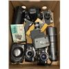 Image 1 : BOX OF ASSORTED VINTAGE 35MM CAMERAS