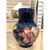 Image 2 : MOORCROFT SIGNED VASE - 2 SMALL REPAIRS TO LIP, NO CRACKS