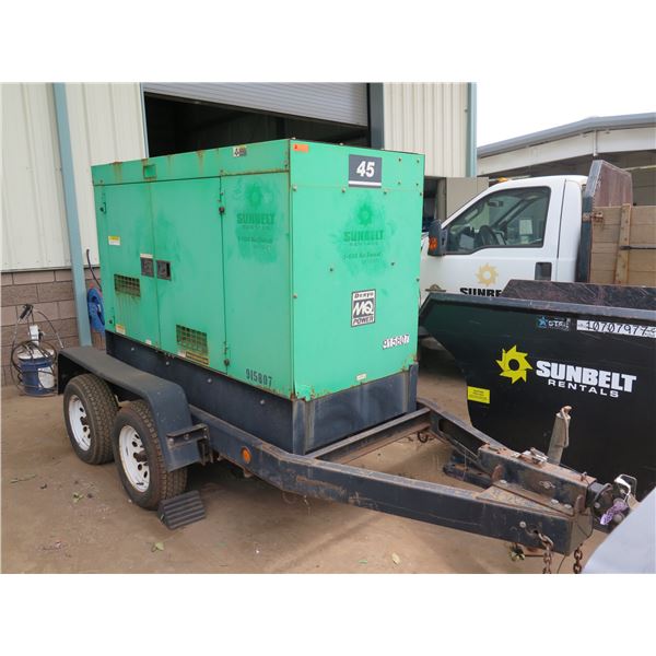 (915807) 2016 MQ Power DCA-45SSIUF4 Diesel Generator 36KW (Starts & Runs See Video)