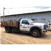Image 1 : (867542) 2014 Ford F450 Stakebed 4X4 Truck, 12-Ft Bed, 33365 Miles, Lic. 360TVD, (Starts & Runs - Se