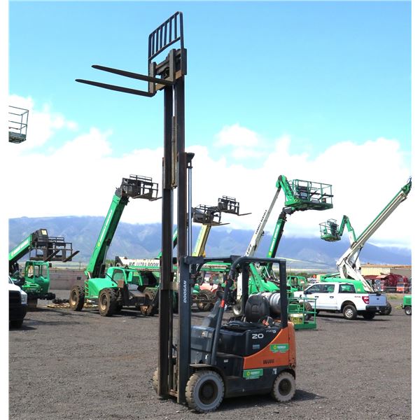 (866661) 2014 Doosan G20SC-5 Forklift (Starts & Runs - See Video)
