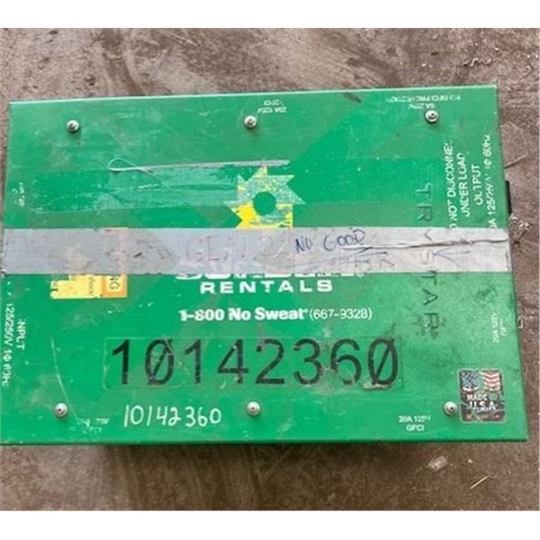 (10142360) Spider Box - Electrical Enclosure Equipment Box  (Needs Repair)