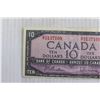 Image 2 : 1954 Canadian $10 Bill