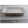 Image 1 : Corningware Blue Cornflower Roasting Pan P-76 - 17 1/2" x 11" x 2 3/4"