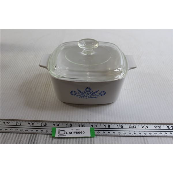 Corningware Blue Cornflower Casserole Dish & Lid - A-1 1/2-B 1, 1 1/2L