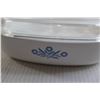 Image 2 : Corningware Blue Cornflower Casserole & Lid - P9, 9"