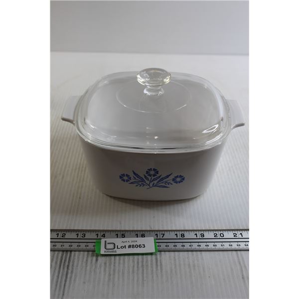 Corningware Blue Cornflower Casserole & Lid - A-3 B, 3L